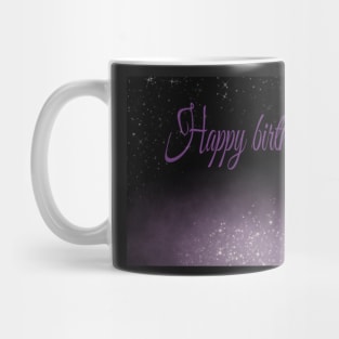 Galaxy greeting Mug